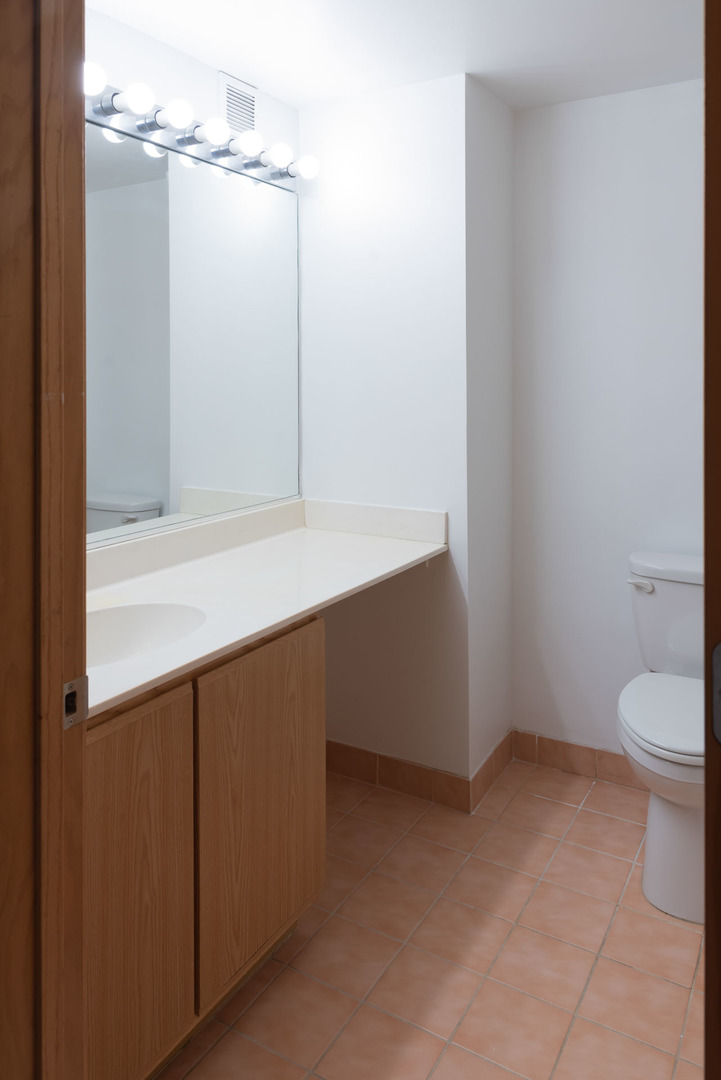 1250 West Van Buren Street, Unit 203 Chicago, IL 60607 - Photo 14 of 15 a bathroom with a toilet