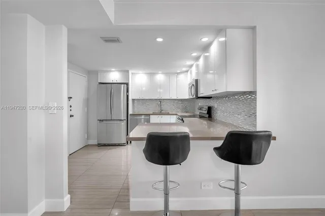 a view of city from a balcony