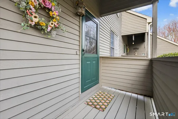 a view of outdoor space and deck