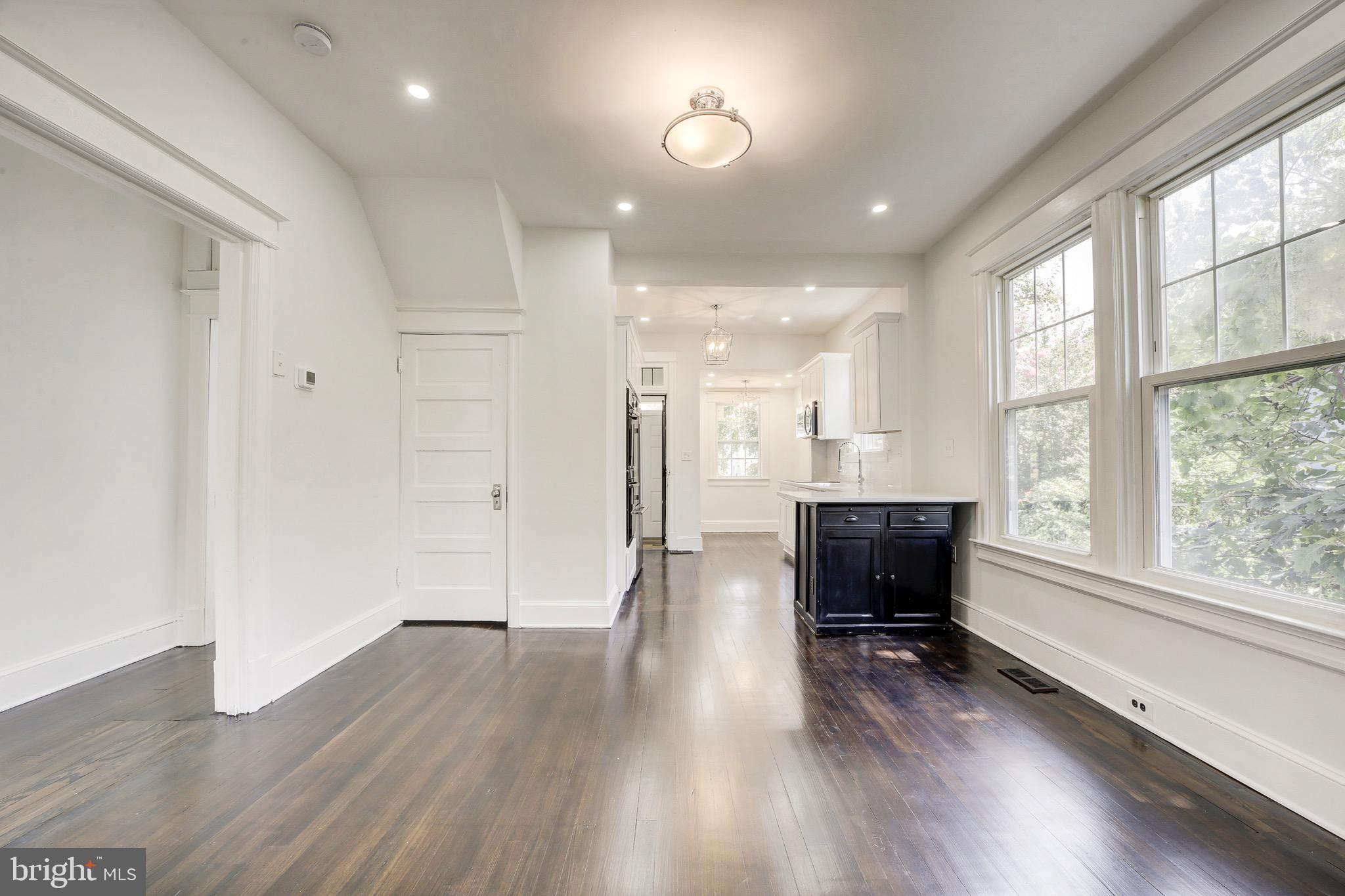 3214 5th Street Southeast Washington, DC 20032 - Photo 3 of 39 Dining room/kitchen view