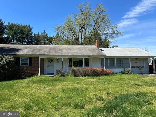 a view of outdoor space with garden