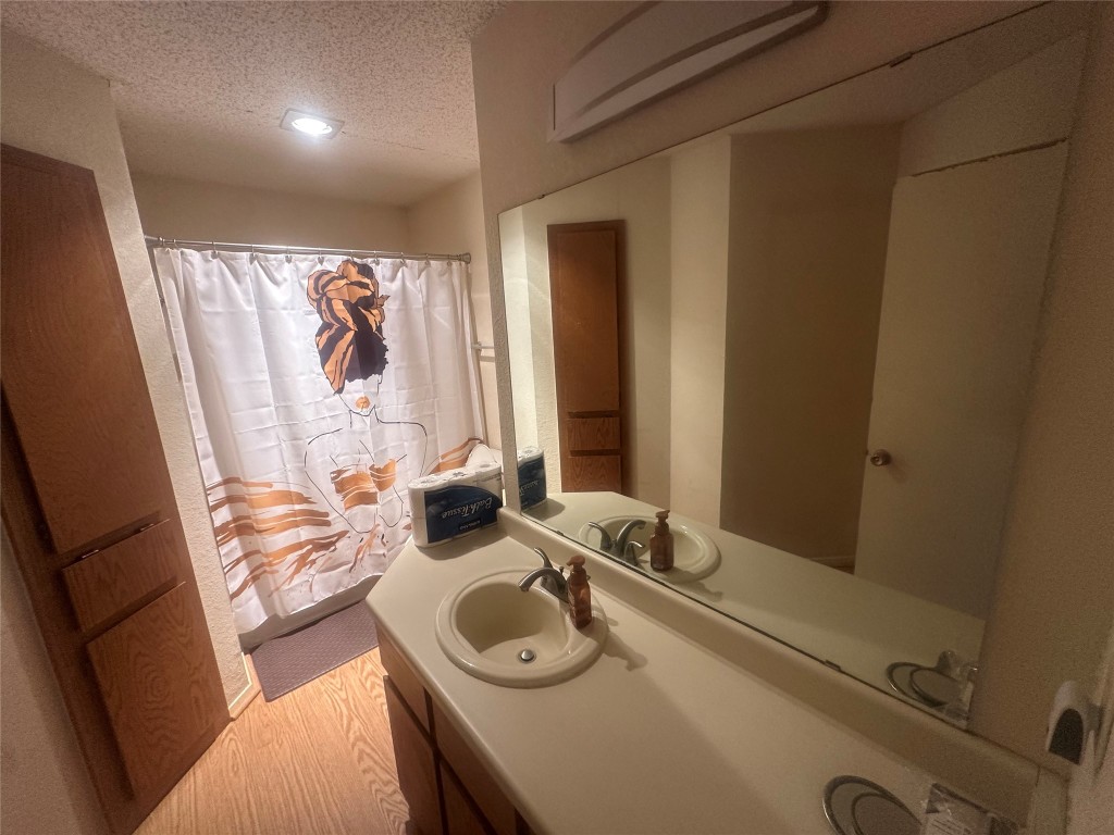 903 Greenbriar Loop Round Rock, TX 78664 - Photo 12 of 19 a bathroom with a sink and a mirror