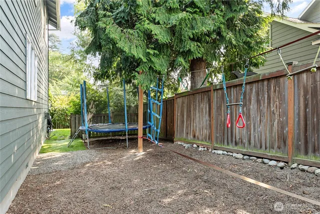 a view of outdoor space and deck