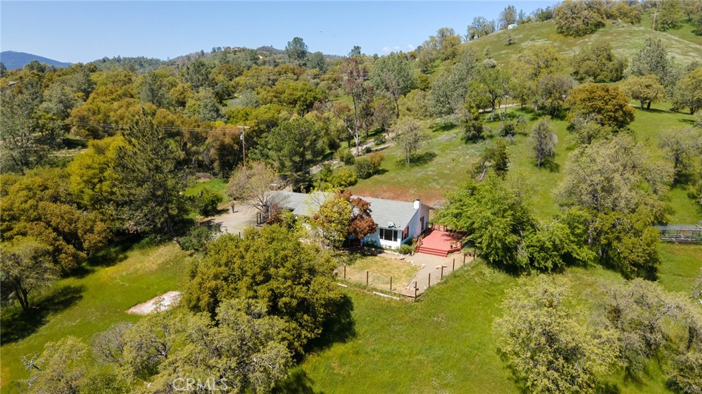 a view of a lake with a mountain