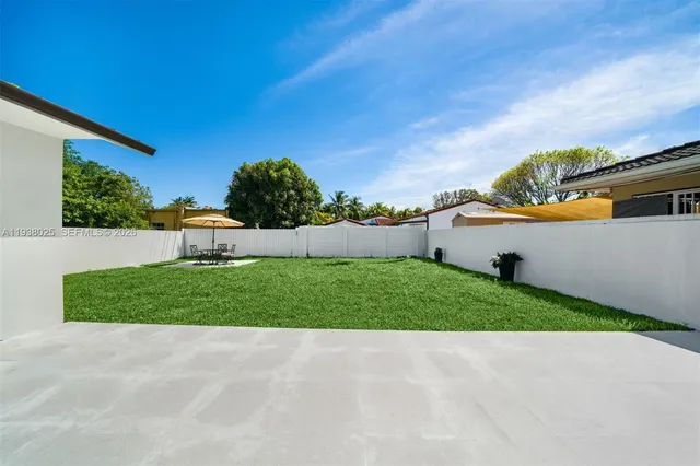 a view of outdoor space and yard