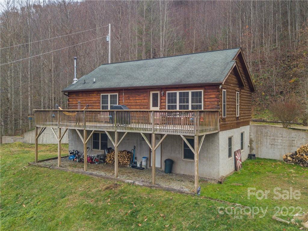 839 Price Town Road Clyde, NC 28721 - Photo 2 of 27 a view of house with a yard