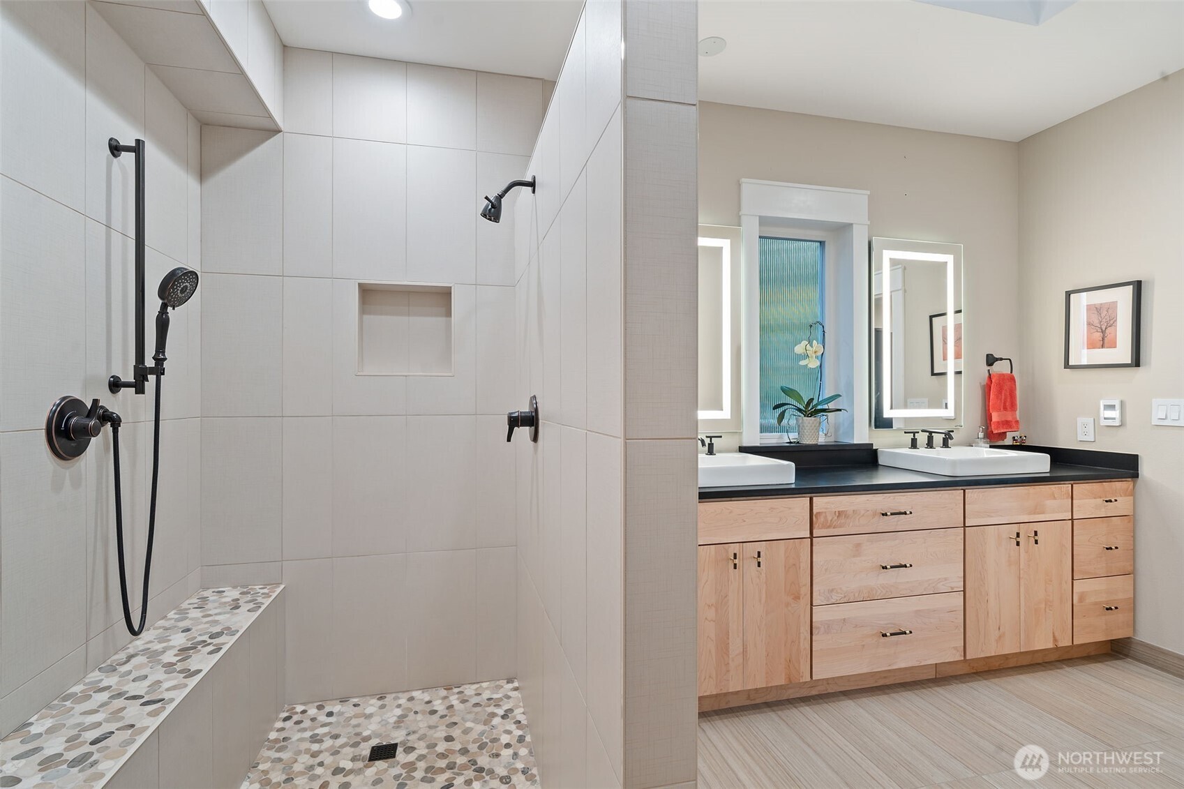 211 East Vineyard Crest Road Grapeview, WA 98546 - Photo 22 of 40 a bath room with a sink