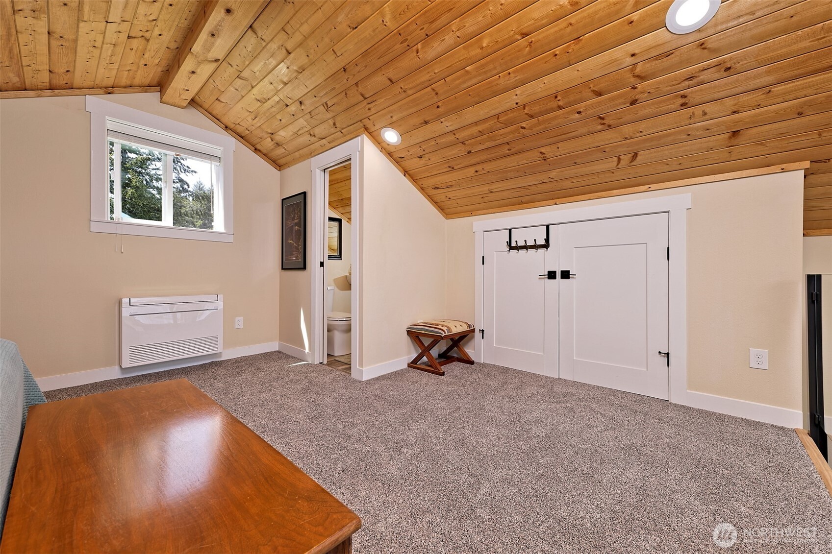 211 East Vineyard Crest Road Grapeview, WA 98546 - Photo 39 of 40 a view of an empty room with a window