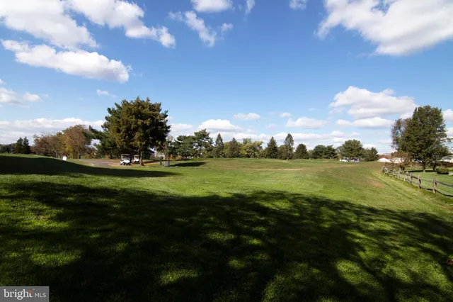 a view of a house with a big yard and large tree