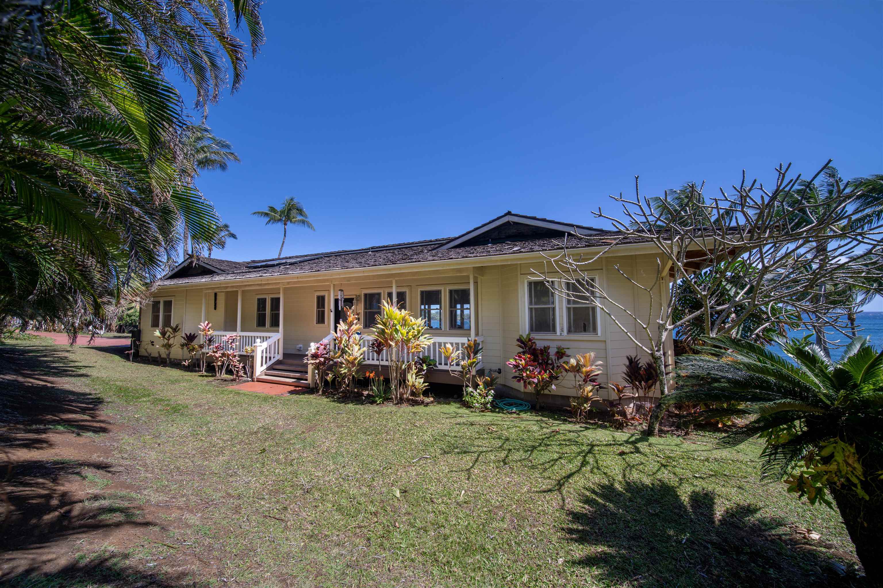 4955 Uakea Road Hana, HI 96713 - Photo 4 of 36 a view of a house with yard and sitting area