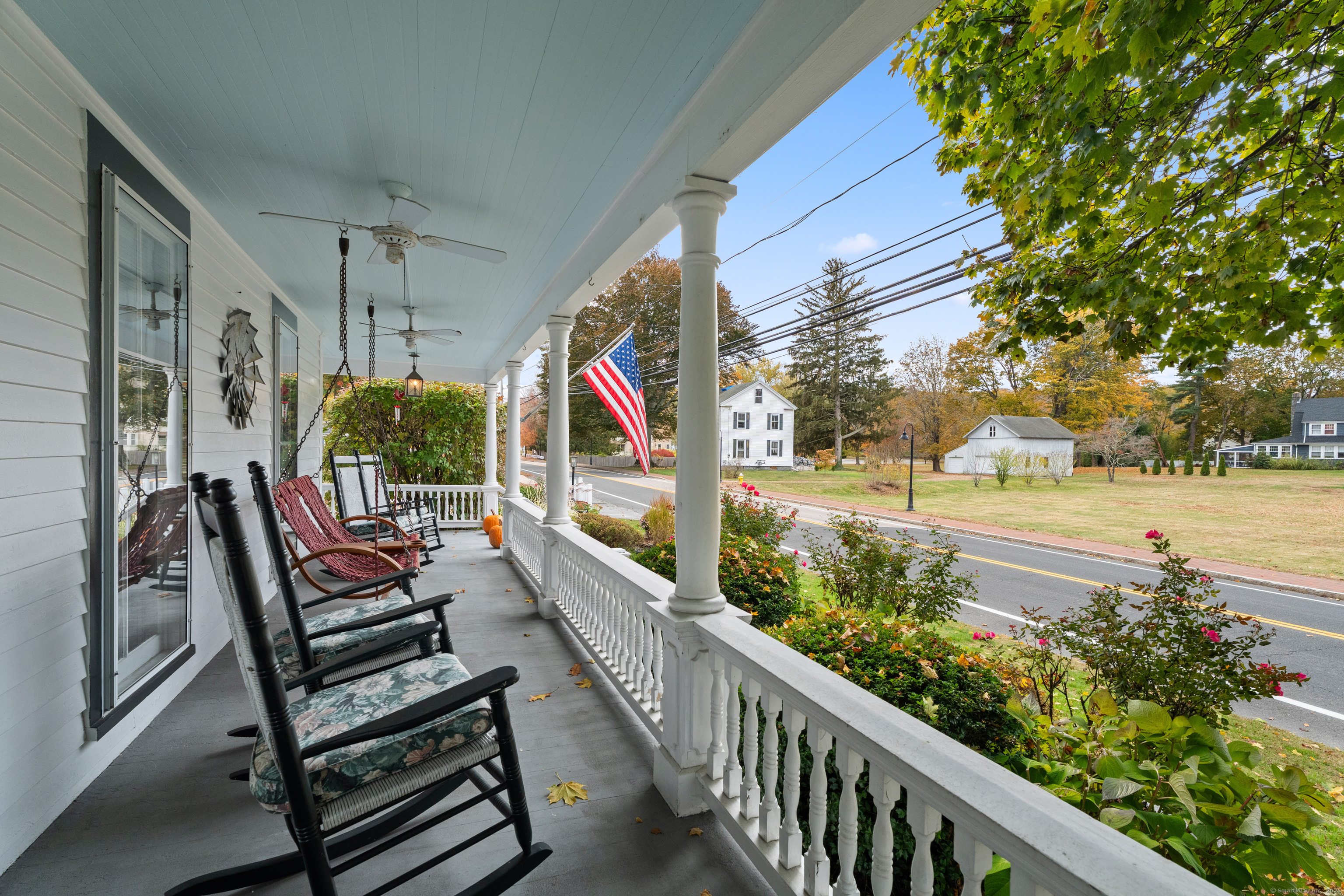 Welcome to Deep River! Enjoy your view from the wrap around porch on a cool summer day!