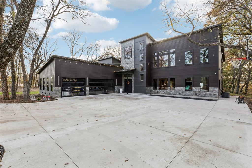 a house with a outdoor space