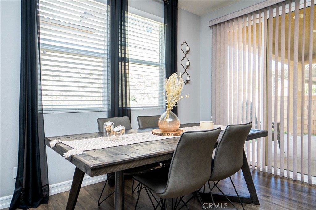 4788 Condor Avenue Fontana, CA 92336 - Photo 18 of 49 a view of a dining room with furniture and windows