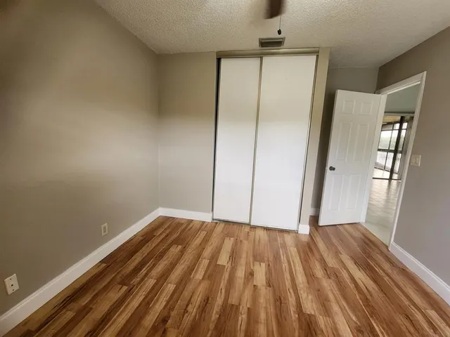 a view of wooden floor in a room