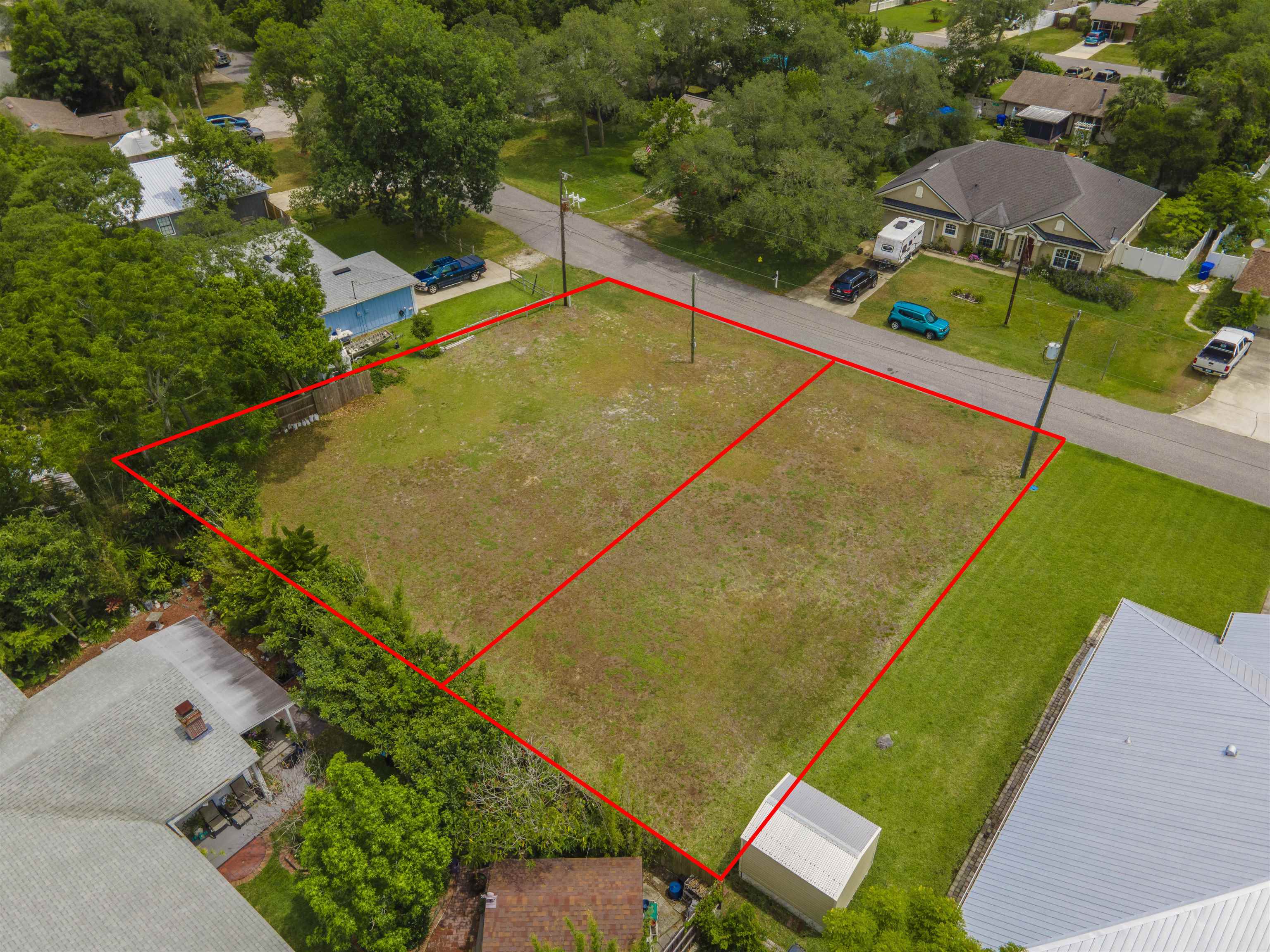 103 Sea Fox Road St. Augustine, FL 32086 - Photo 11 of 12 an aerial view of a house