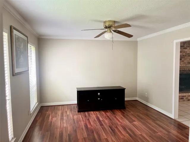 wooden floor and cabinet
