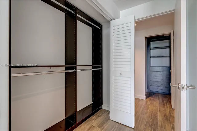 a view of closet