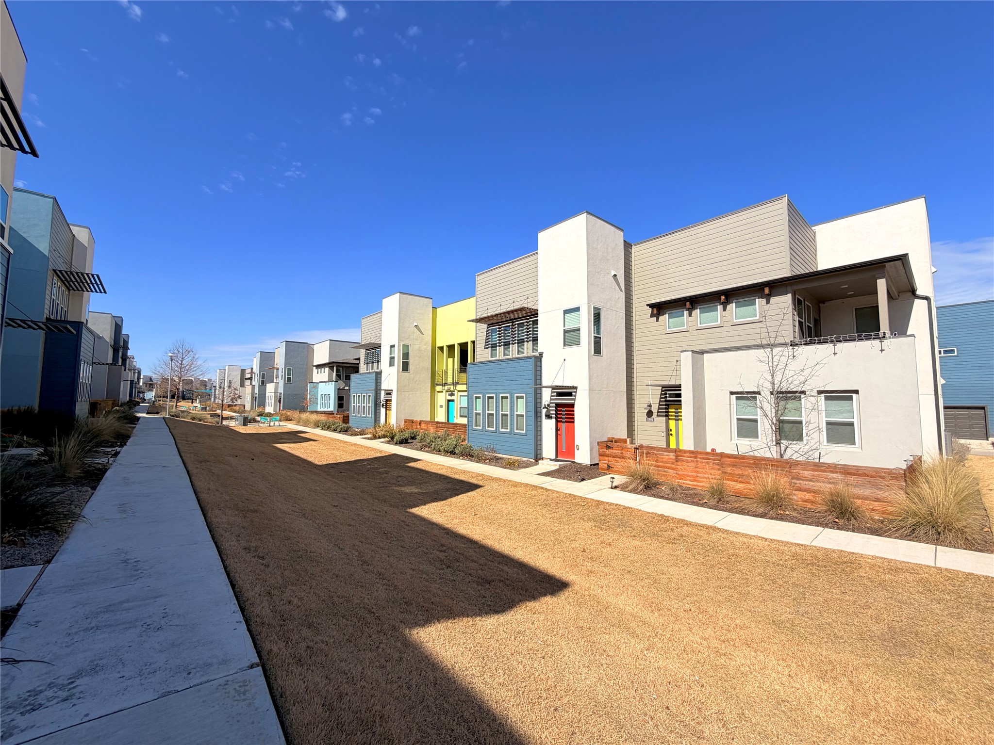 9015 Cattle Baron Path, Unit 1803 Austin, TX 78747 - Photo 22 of 23 Front of Unit View with Walking pathways