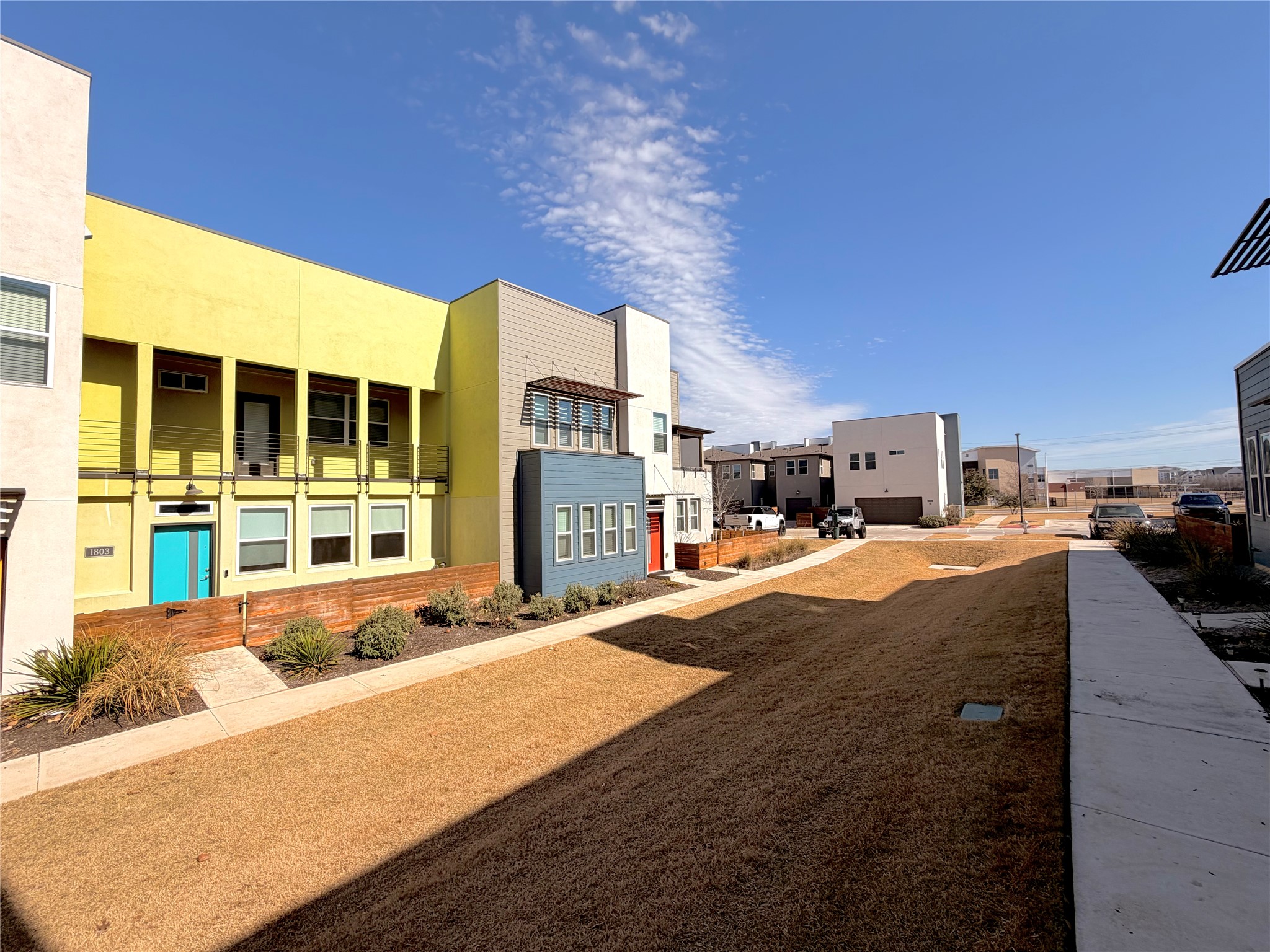 9015 Cattle Baron Path, Unit 1803 Austin, TX 78747 - Photo 23 of 23 Front of Unit View with Walking pathways