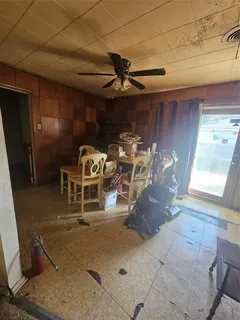 a room with gym equipment