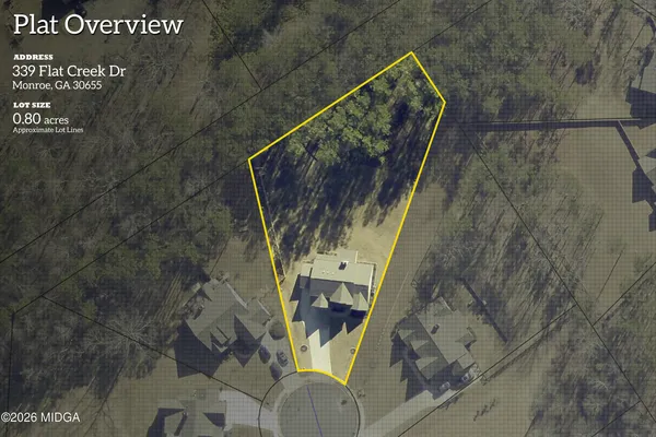 $635,000 | 339 Flat Creek Drive, Monroe, GA 30655