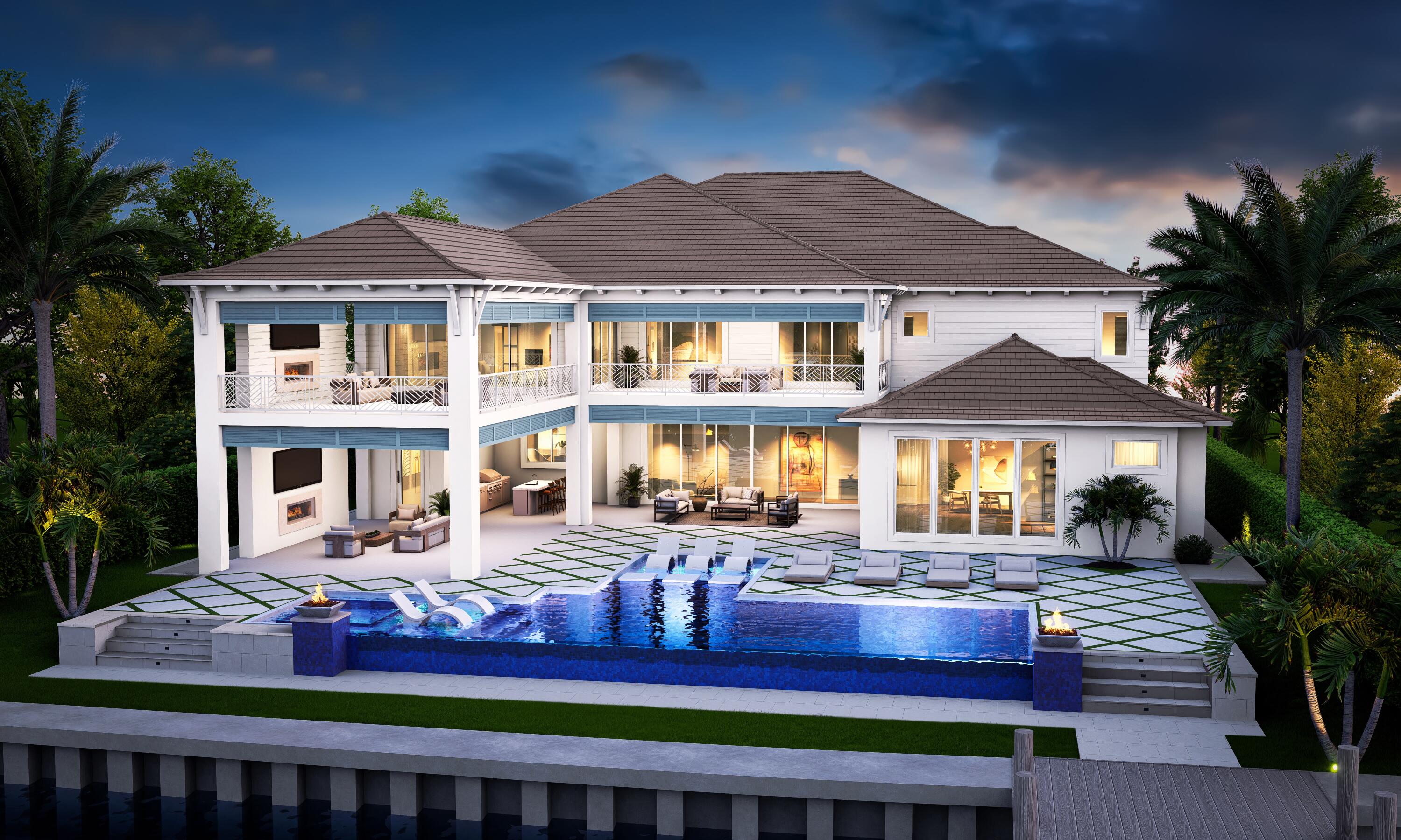 5548 Pennock Point Road Jupiter, FL 33458 - Photo 4 of 6 Pennock Rear V4