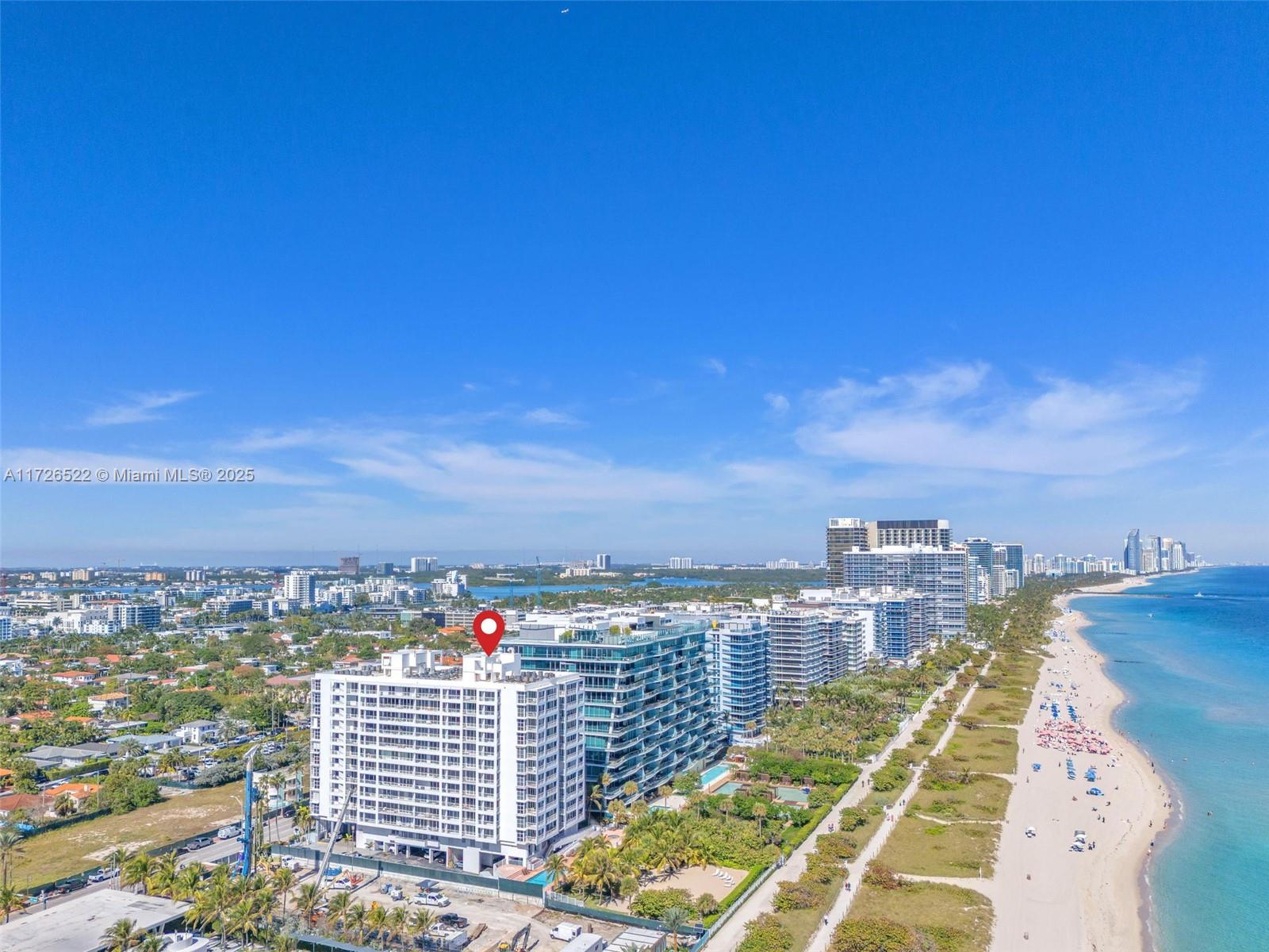 9341 Collins Avenue, Unit 1205 Surfside, FL 33154 - Photo 25 of 29 a view of city with ocean