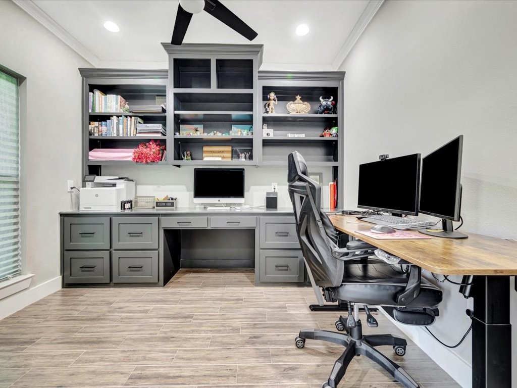 387 C C Road Diboll, TX 75941 - Photo 10 of 50 a view of a workspace with furniture