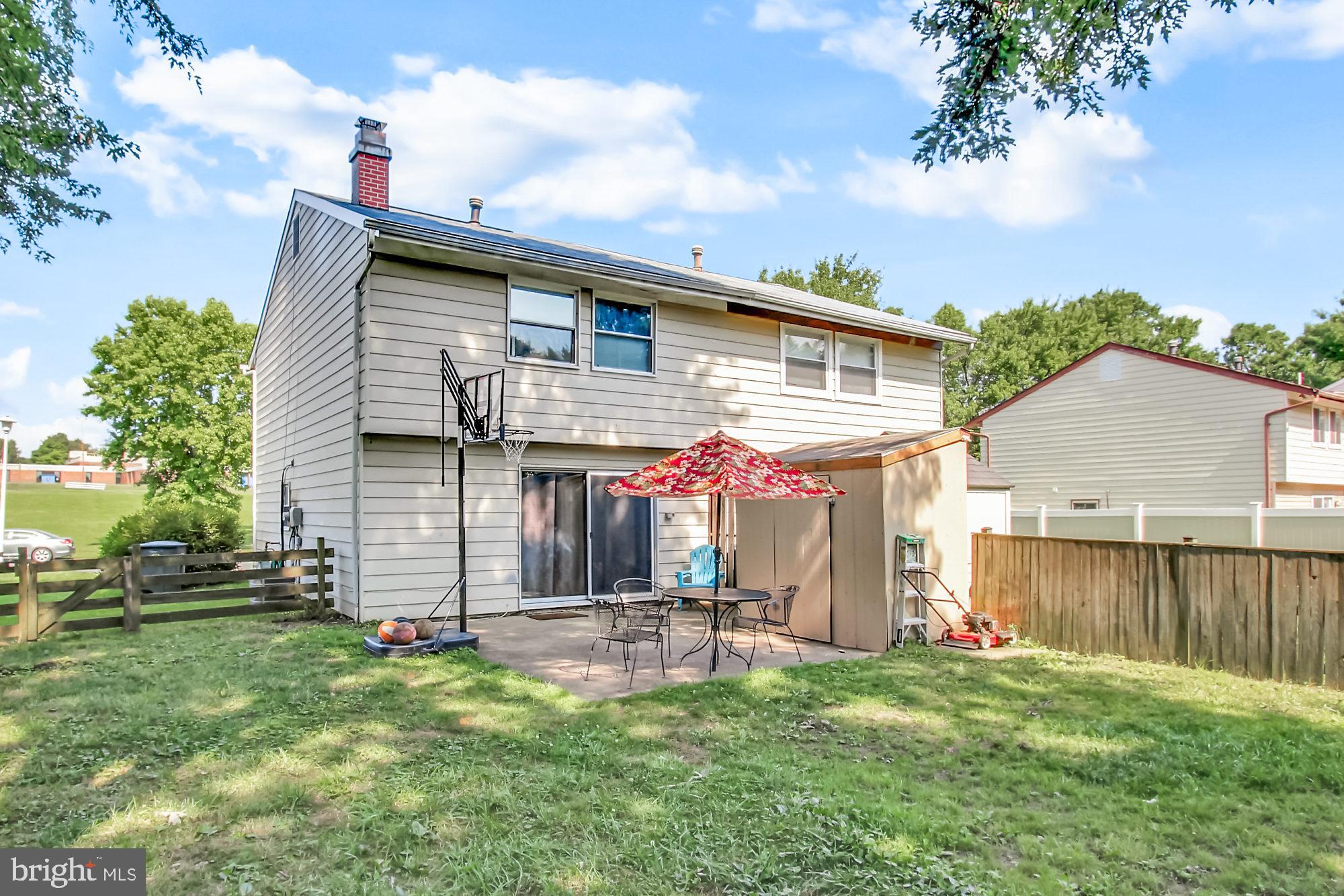 209 Haverhill Road Joppa, MD 21085 - Photo 23 of 26 Spacious Back yard with Patio for entertaining