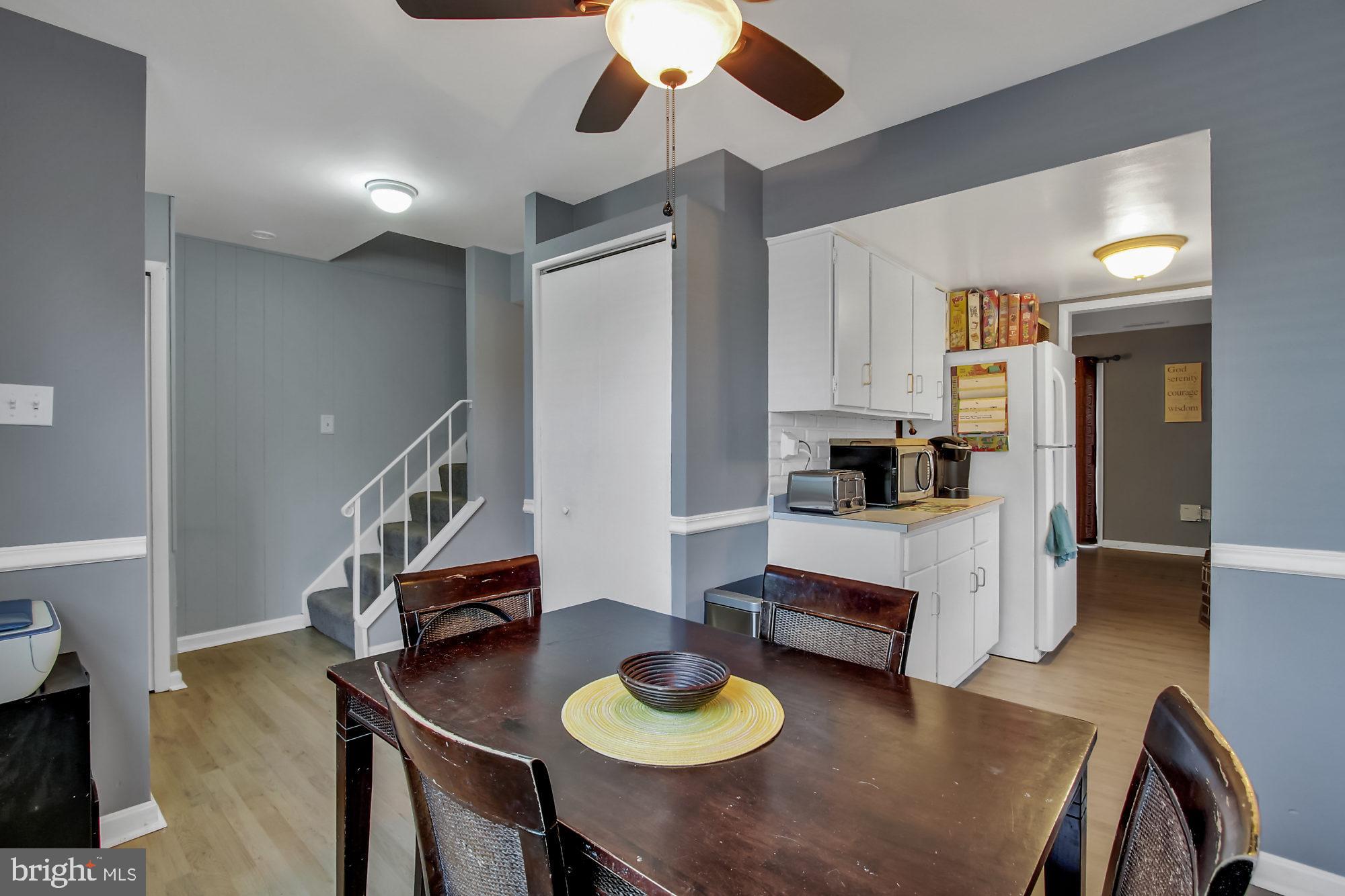 209 Haverhill Road Joppa, MD 21085 - Photo 8 of 26 Dining Room with Kitchen View