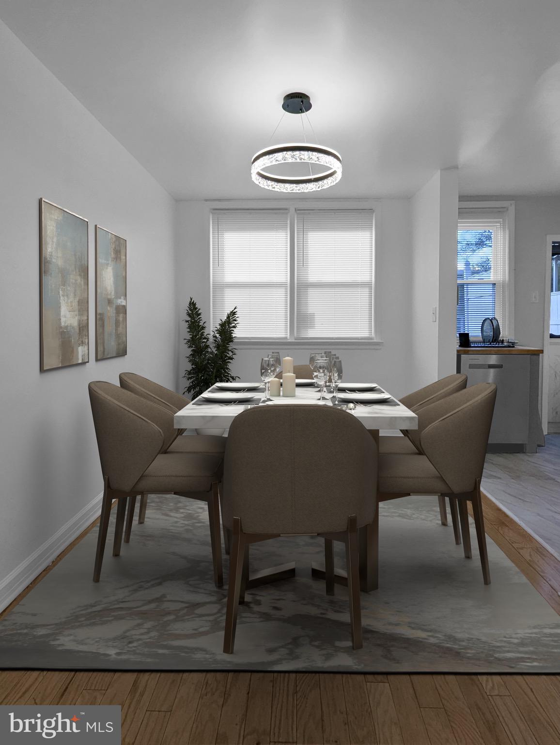 3159 West Ironside Road Camden, NJ 08104 - Photo 13 of 21 Virtually Staged Dining Room