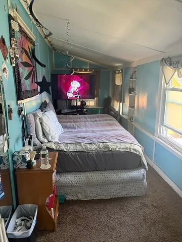 a view of dining room with furniture