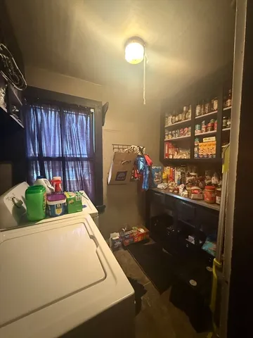 a living room filled with furniture