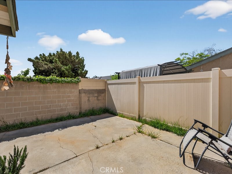 5442 Villa Way, Unit 4 Cypress, CA 90630 - Photo 27 of 42 Private Patio - Perfect for outdoor dining, relaxing or enjoying the peaceful surroundings