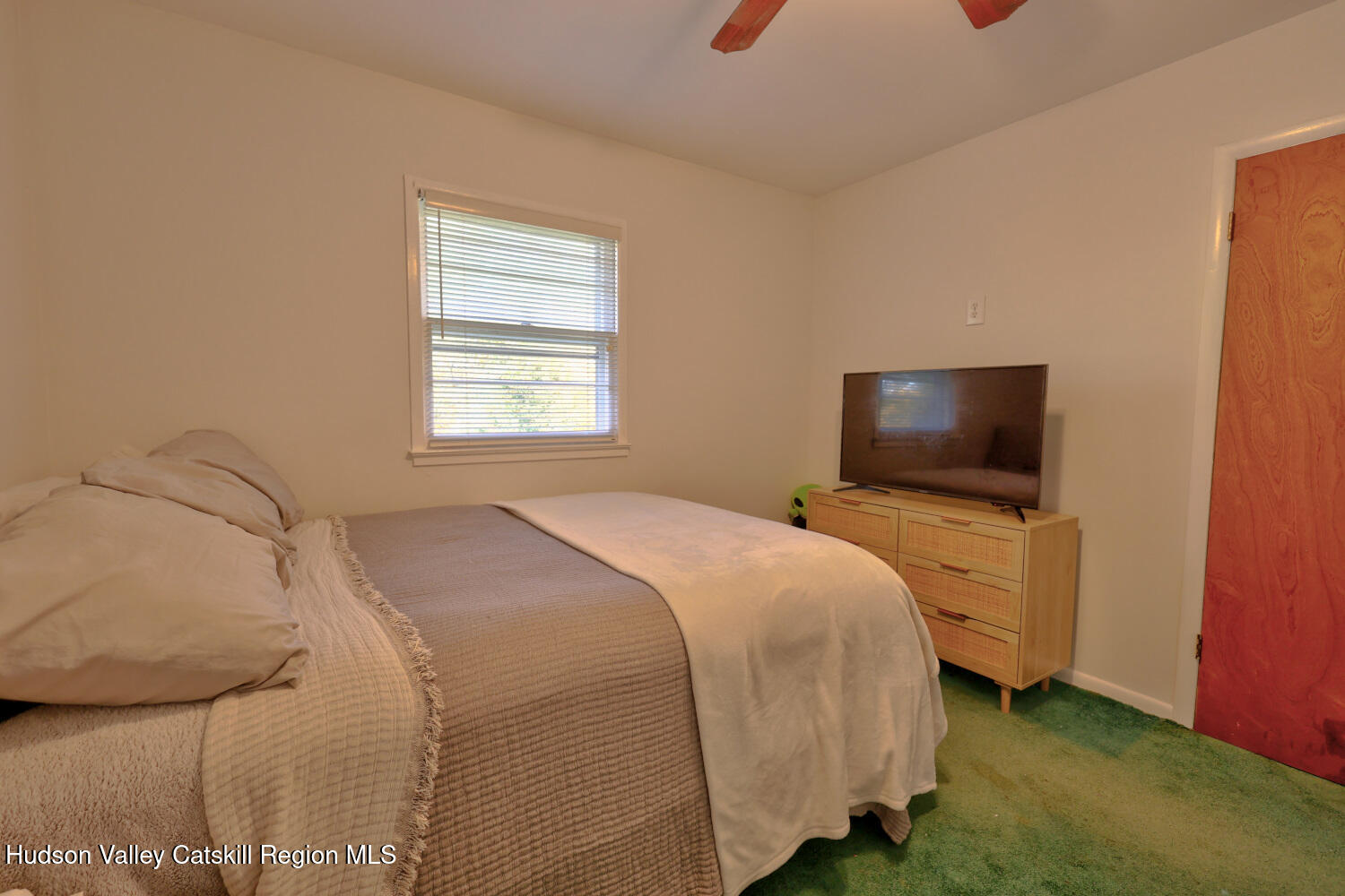 31 Yellow City Road Amenia, NY 12501 - Photo 40 of 80 a bedroom with a bed and a flat screen tv