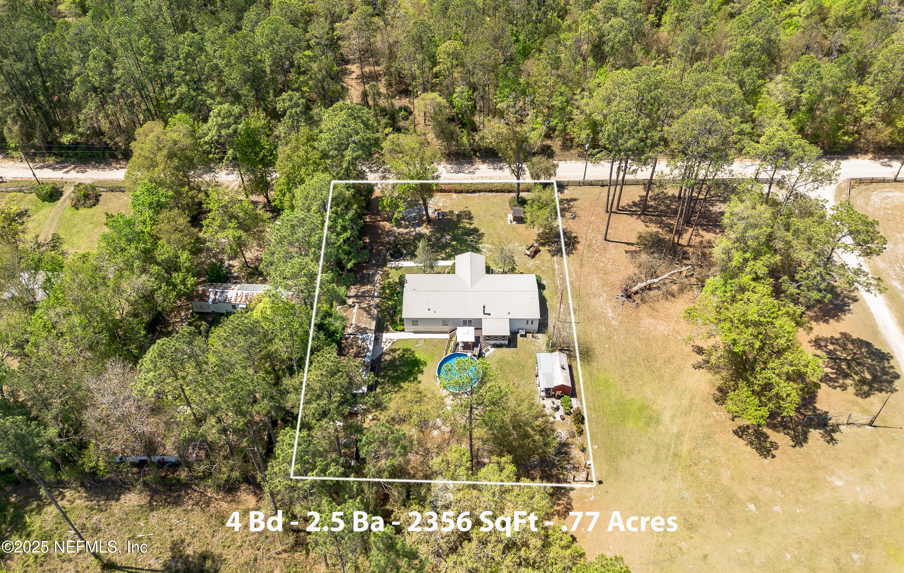 1357 Starling Road Middleburg, FL 32068 - Photo 44 of 46 Rear Drone