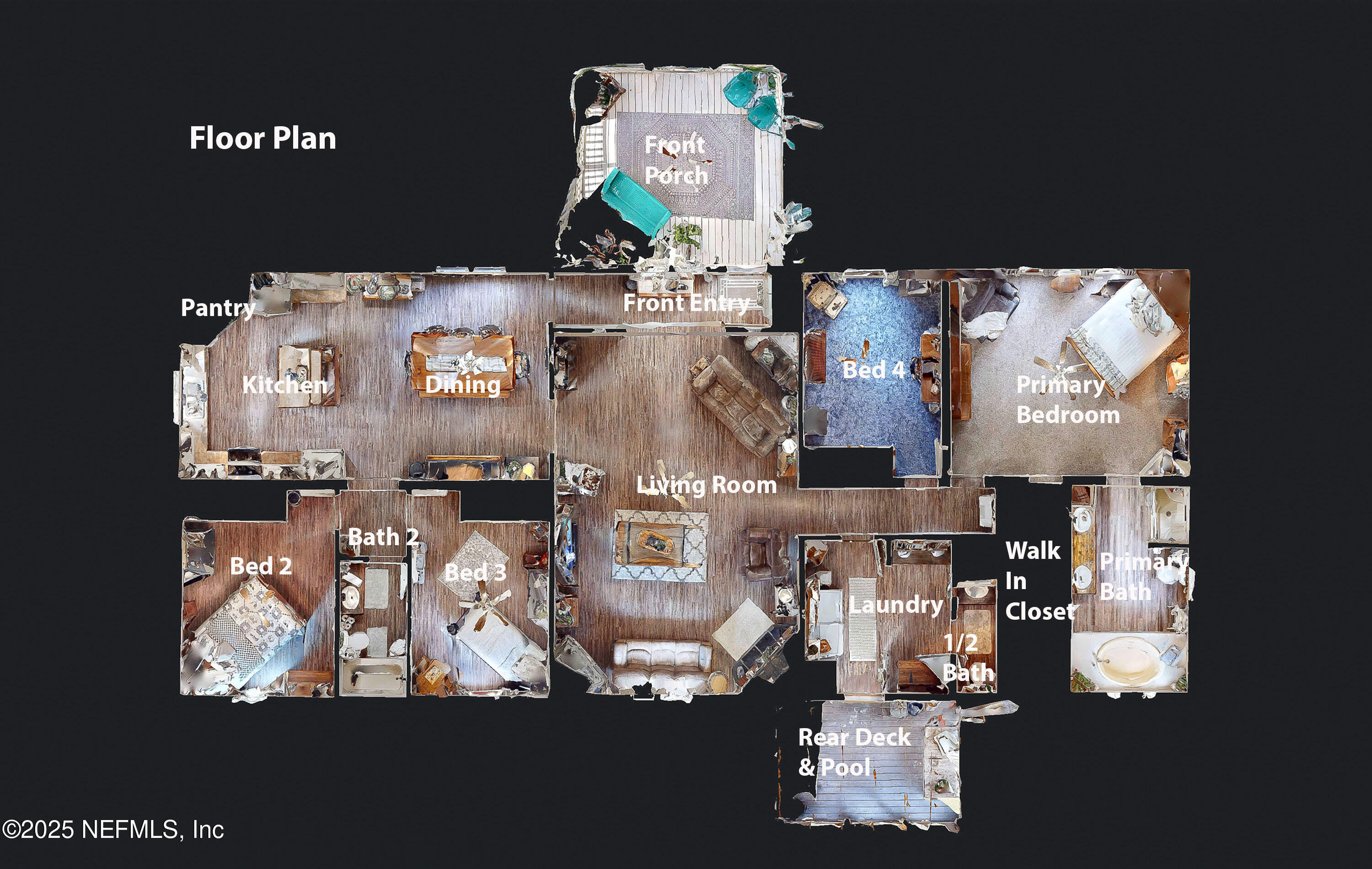 1357 Starling Road Middleburg, FL 32068 - Photo 46 of 46 Floor Plan