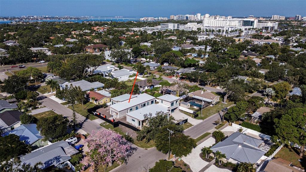2069 Hibiscus Street Sarasota, FL 34239 - Photo 11 of 21 an aerial view of a city