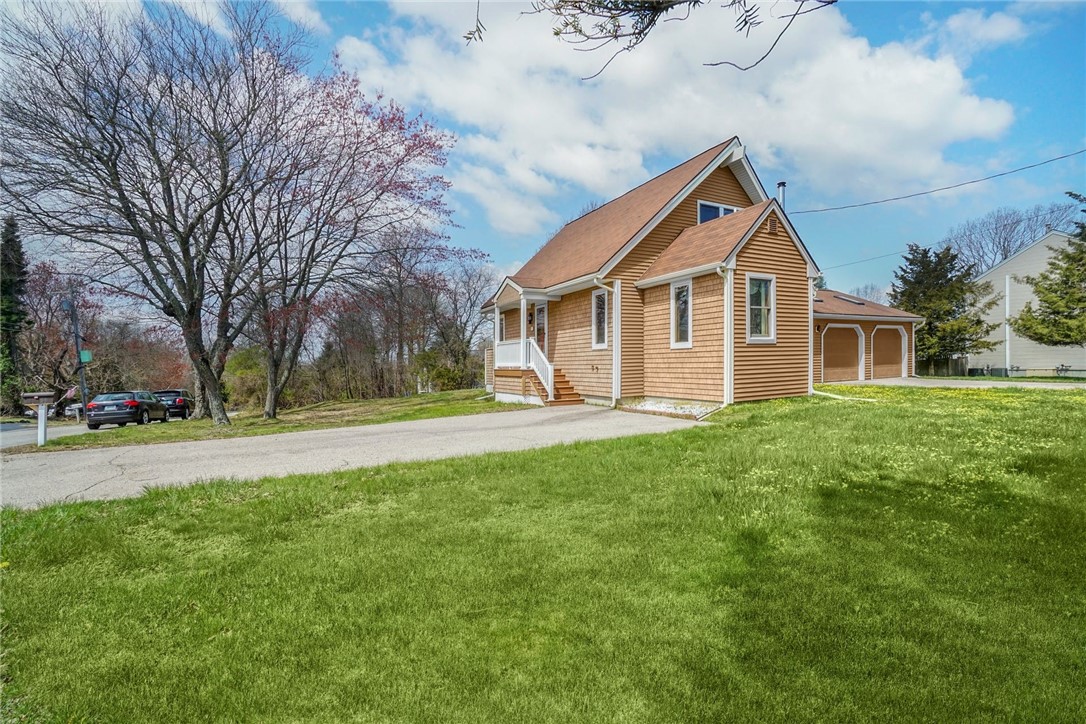 66 Sloop Street Jamestown, RI 02835 - Photo 2 of 19 This Cape Cod, built in 1979, is sited on a corner lot of 14,400 square feet, with an attached two car Garage!