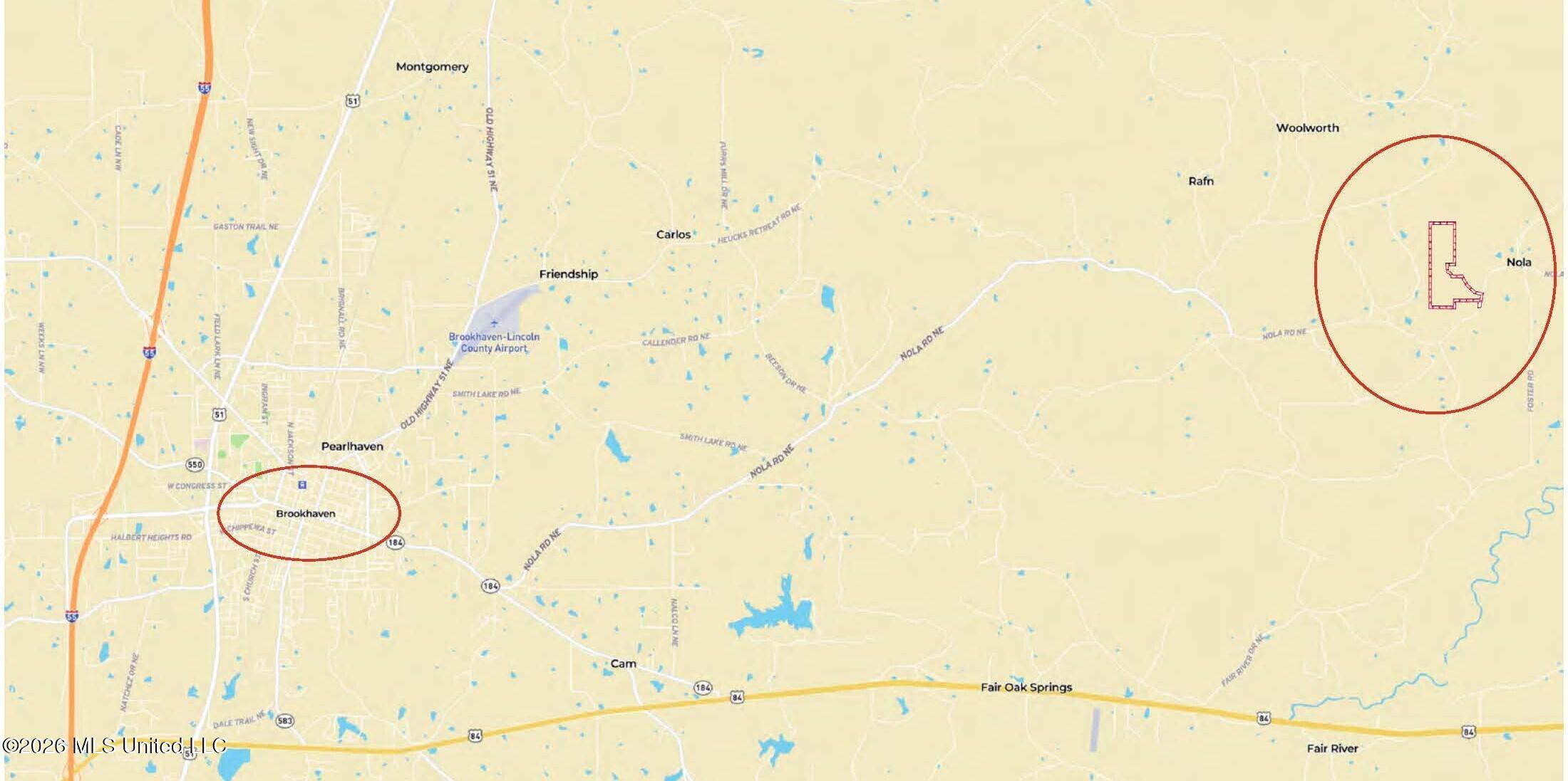 29 Sontag-Nola Road Sontag, MS 39665 - Photo 6 of 78 Lincoln 147 Mapset_Page_1