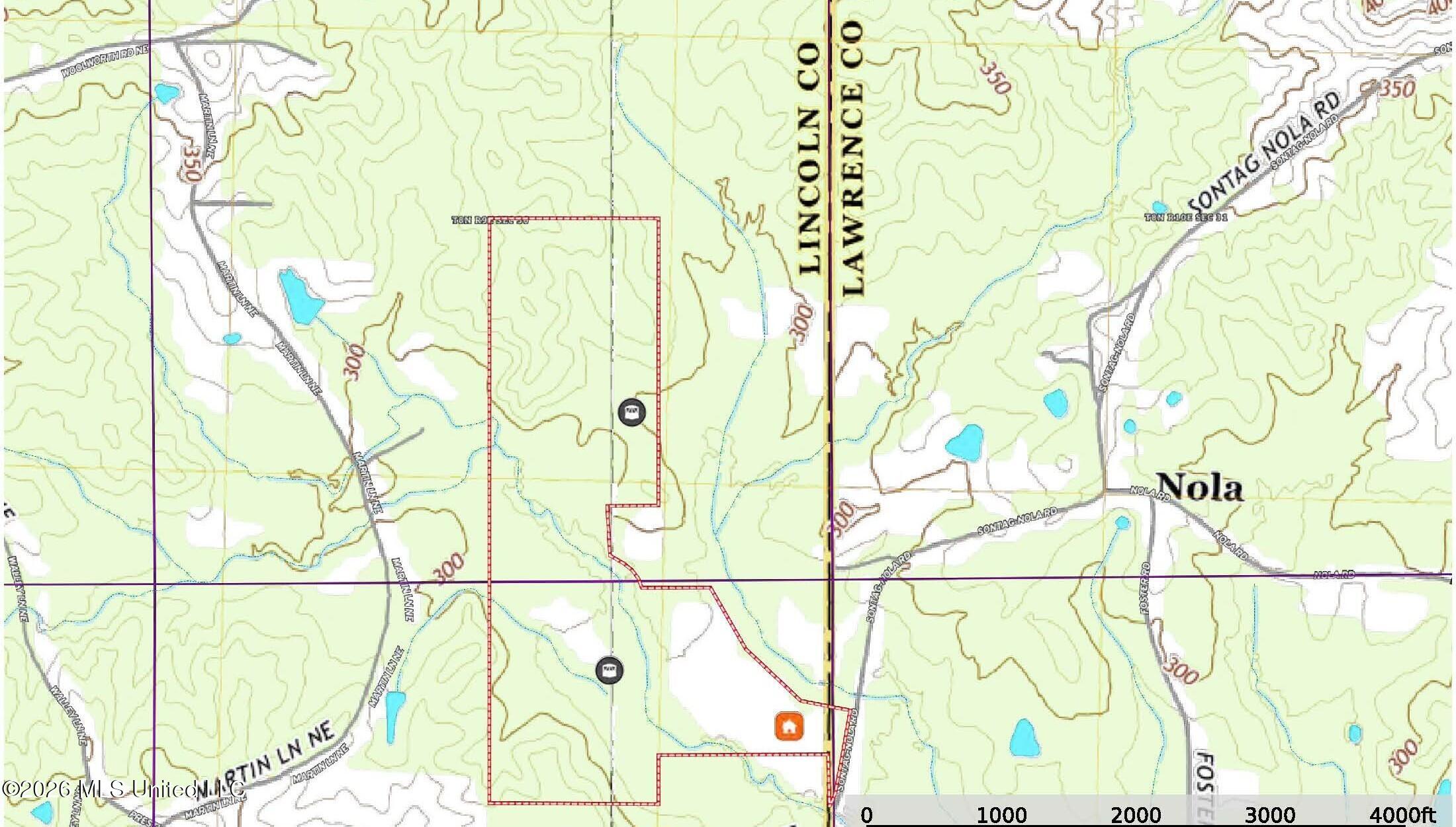 29 Sontag-Nola Road Sontag, MS 39665 - Photo 8 of 78 Lincoln 147 Mapset_Page_3