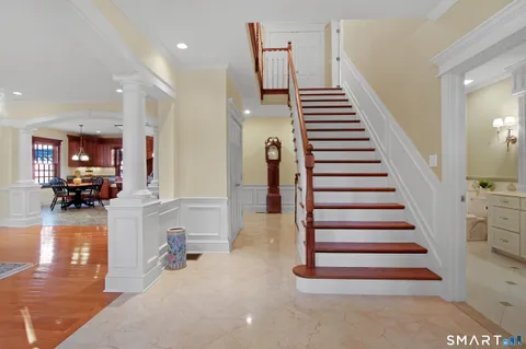 a view of entryway and hall