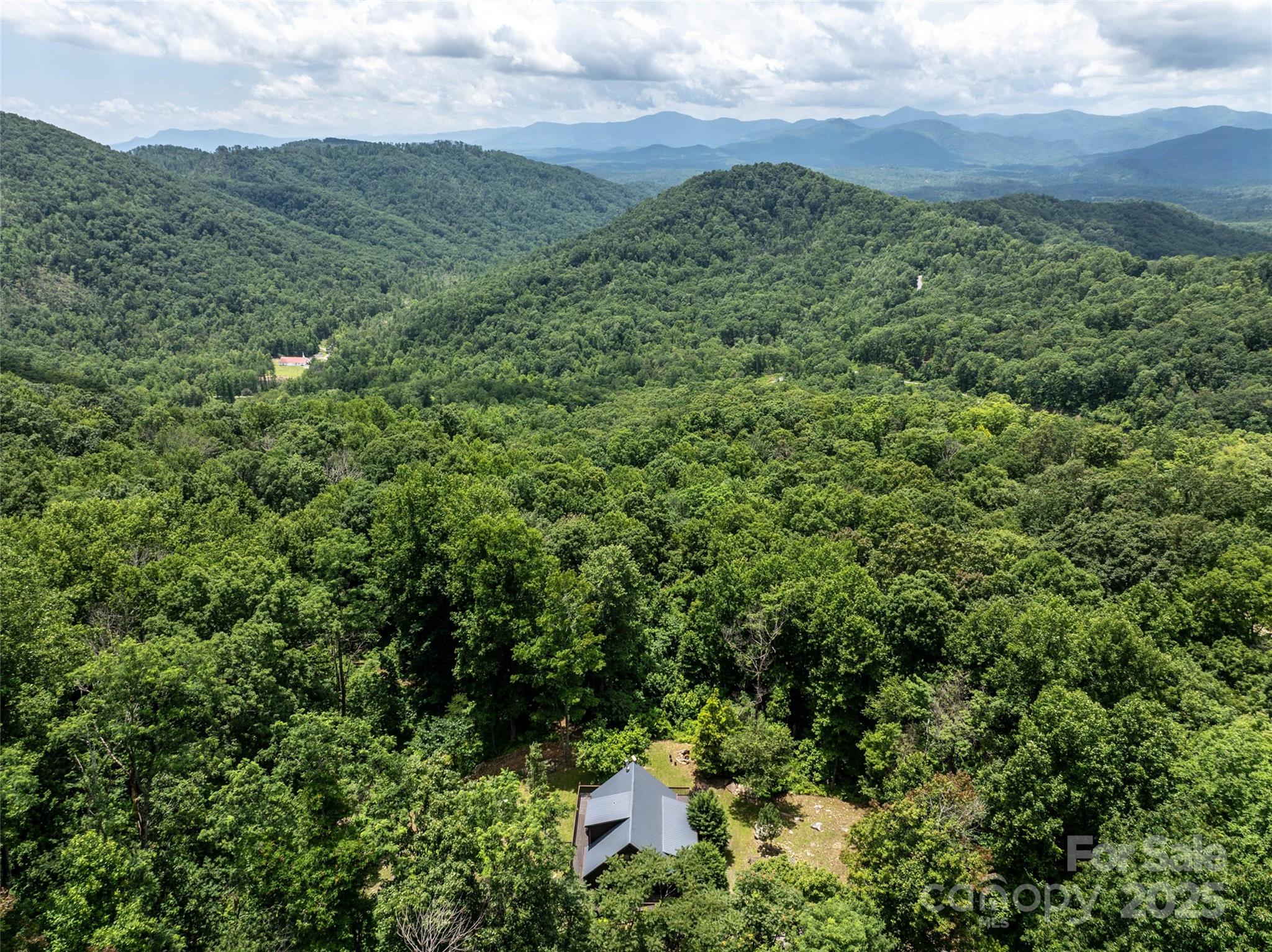0 Doubleview Drive Union Mills, NC 28167 - Photo 9 of 14 a view of a lush green forest with trees and houses