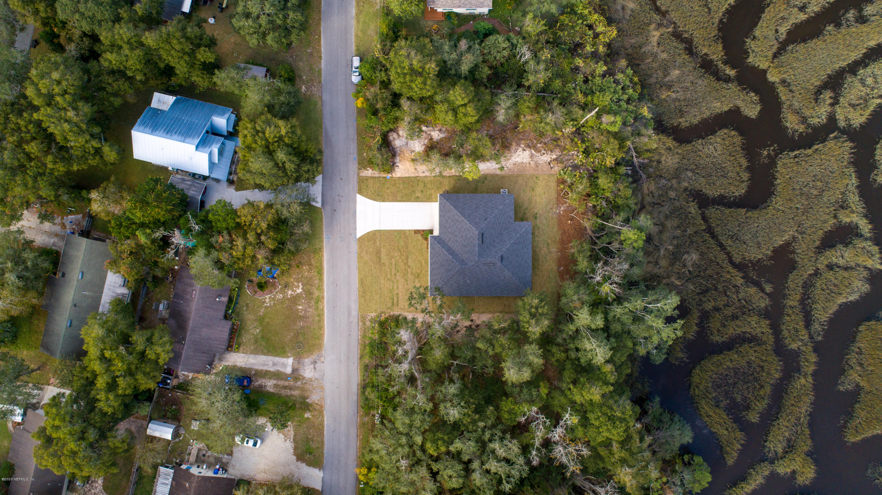 3464 Putnam Road St. Augustine, FL 32086 - Photo 35 of 39 3 Drone shot top of the house
