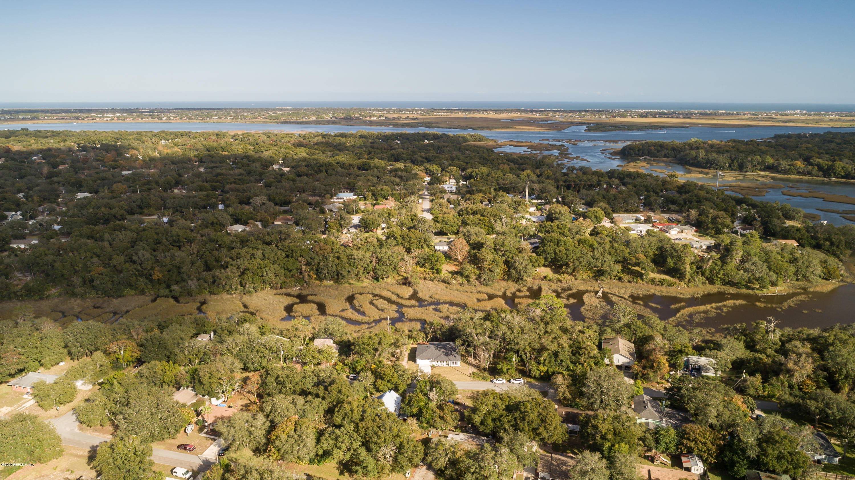 3464 Putnam Road St. Augustine, FL 32086 - Photo 37 of 39 1 Drone shot front of the house zoom out