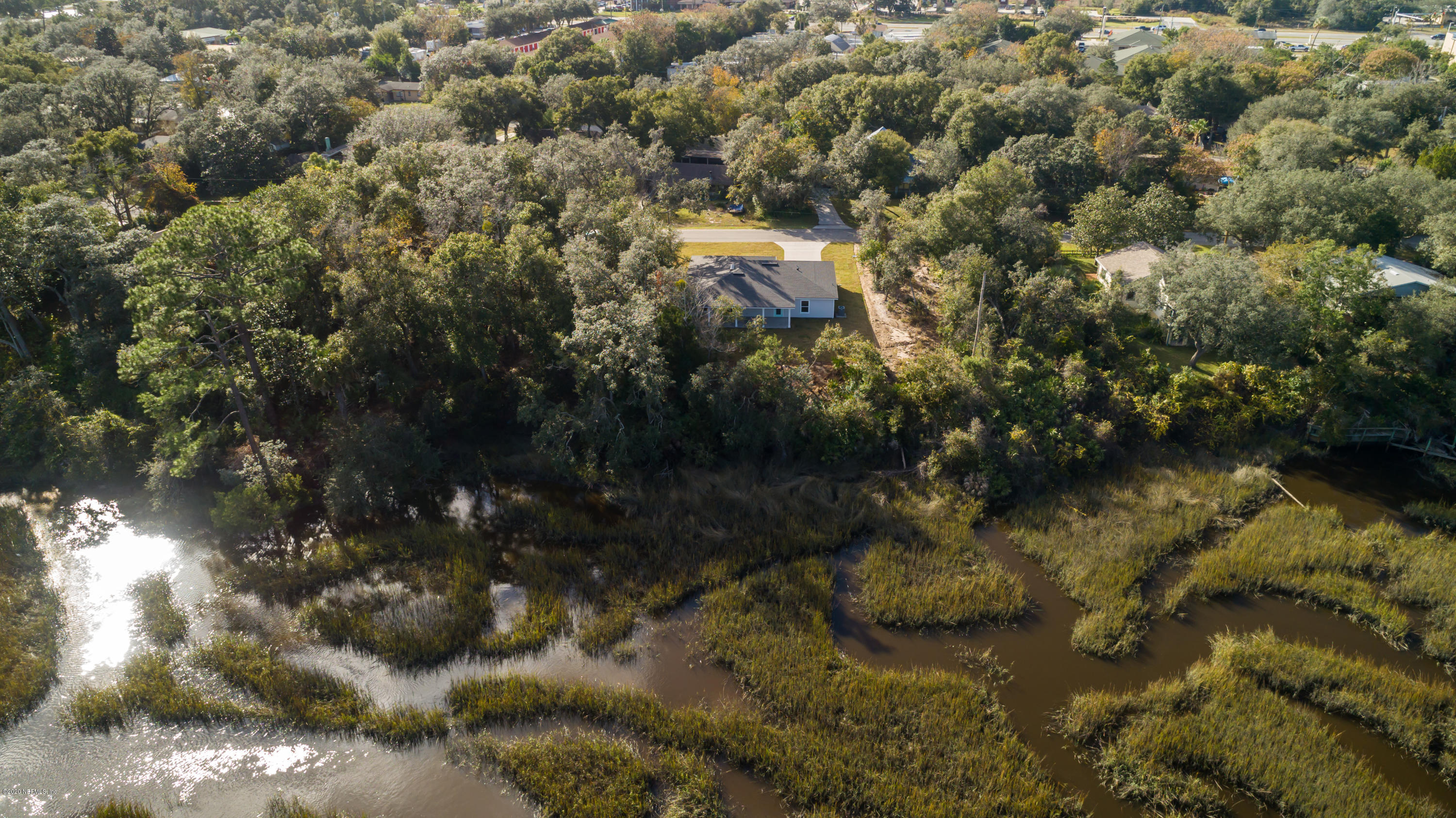 3464 Putnam Road St. Augustine, FL 32086 - Photo 38 of 39 4 Drone shot back of the house