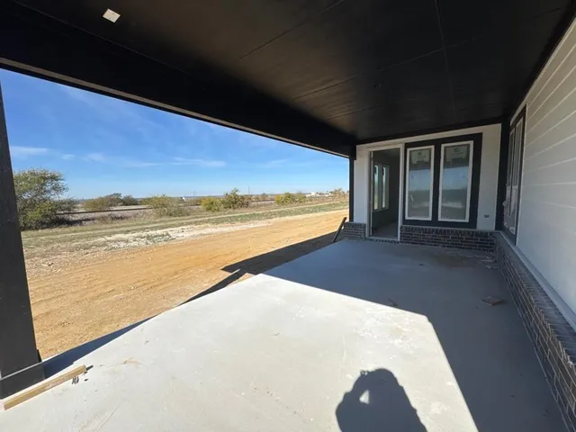 a view of ocean from a balcony