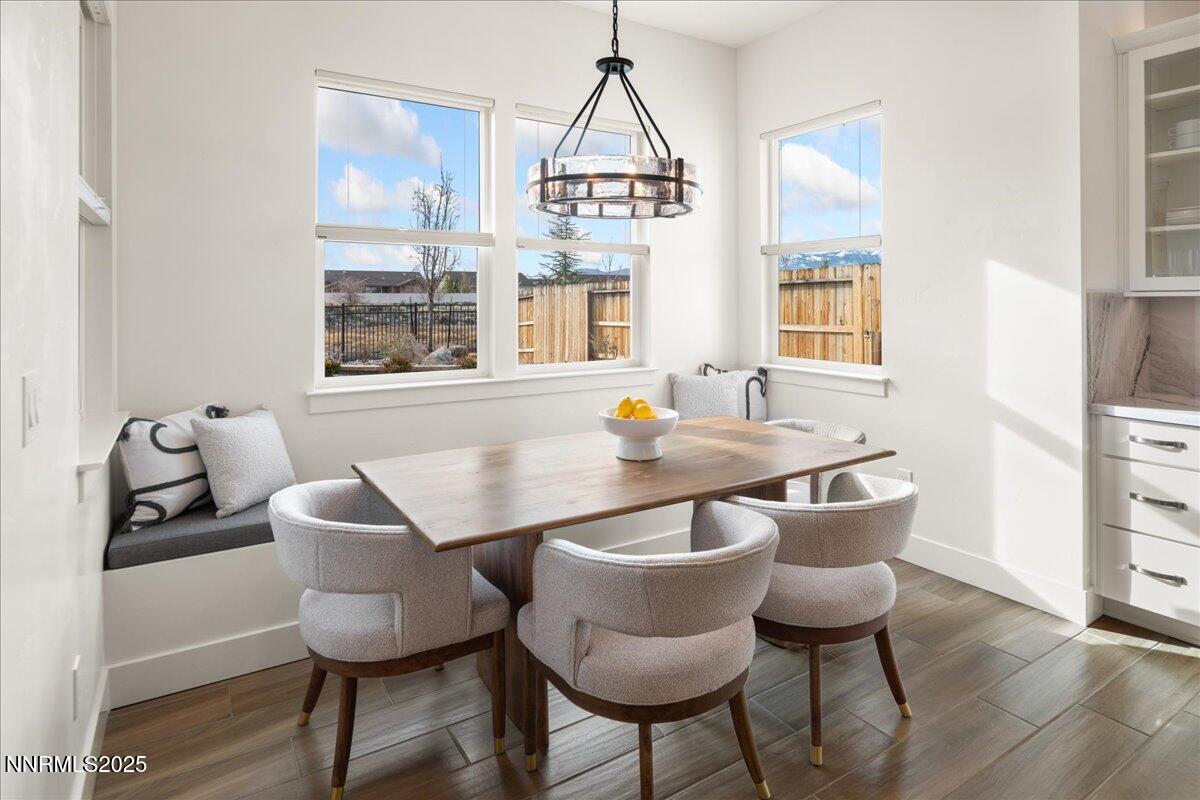 2330 Blushing Rock Drive Reno, NV 89521 - Photo 15 of 60 a view of a dining room with furniture and window