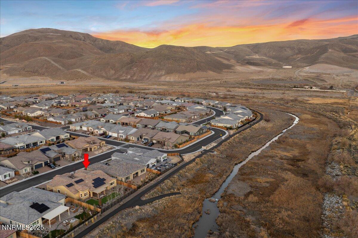 2330 Blushing Rock Drive Reno, NV 89521 - Photo 54 of 60 an aerial view of residential houses with outdoor space