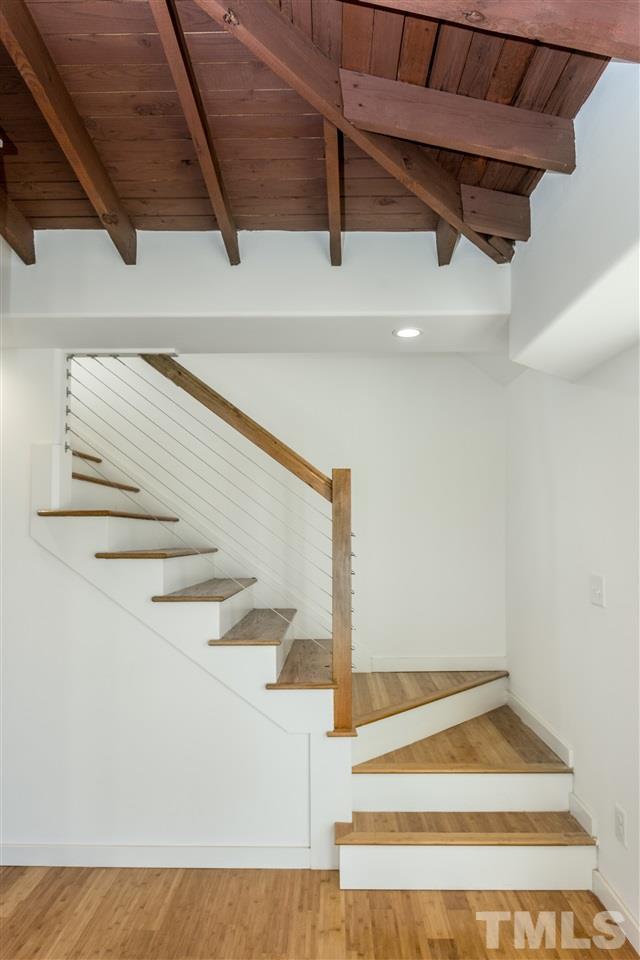 208 Bledsoe Avenue Raleigh, NC 27601 - Photo 5 of 16 Stairway to loft.